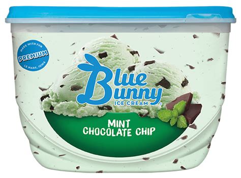 Is Blue Bunny mint chocolate chip ice cream gluten free
